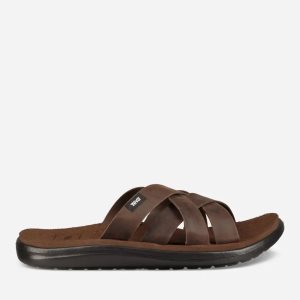 Teva Voya Slide Leather Férfi Szandál